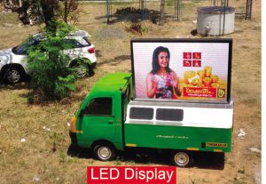 LED Video Vehicle Advertising