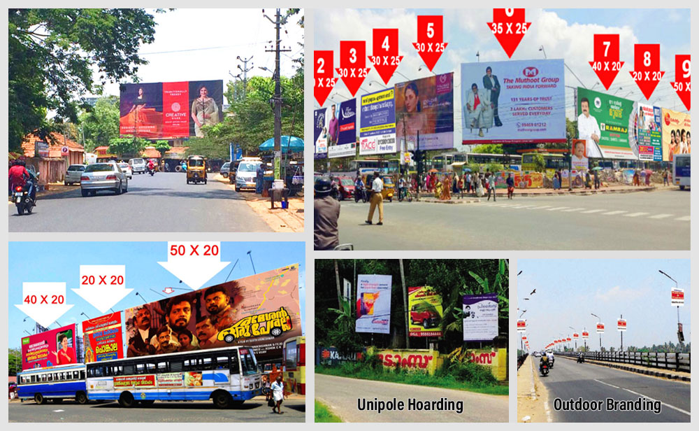 Hoardings, Unipole Hoardings and Outdoor Branding