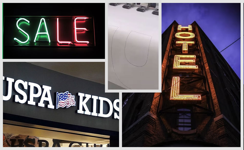 LED neon (faux-neon) signs, Acrylic LED Sign Boards - Print Mall, Kollam