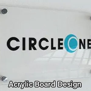 Acrylic Board design