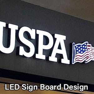 LED Sign Board design