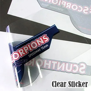 Vinyl Clear Sticker