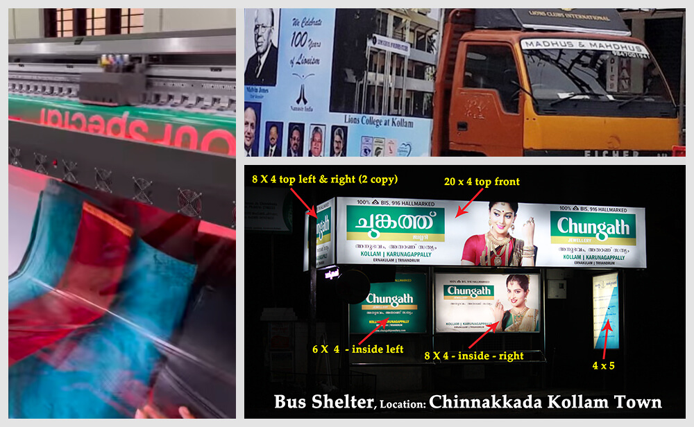 Bus Flex, Bus Shelter Flex, Back Lit Flex