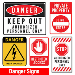 Danger signs