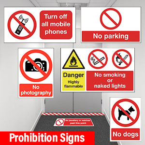 Prohibition Signs