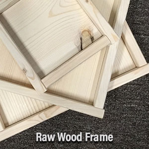 Raw Wood Frame